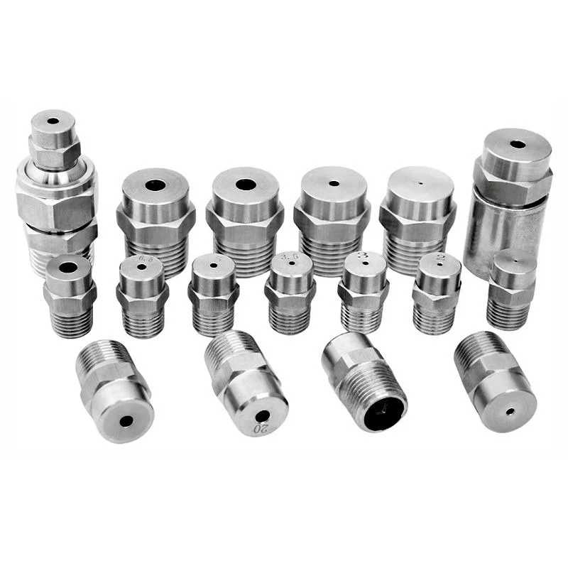 BB Type Full Cone Spray Nozzle Stainless Steel 304 Atomizing Nozzle For Cooling Dedusting Humidifying Industrial Spraying