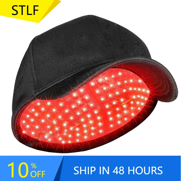 

STLFFactory Direct 208 Диодный шлем для роста волос Питательная шапочка для ухода за волосами для домашнего использования для роста волос