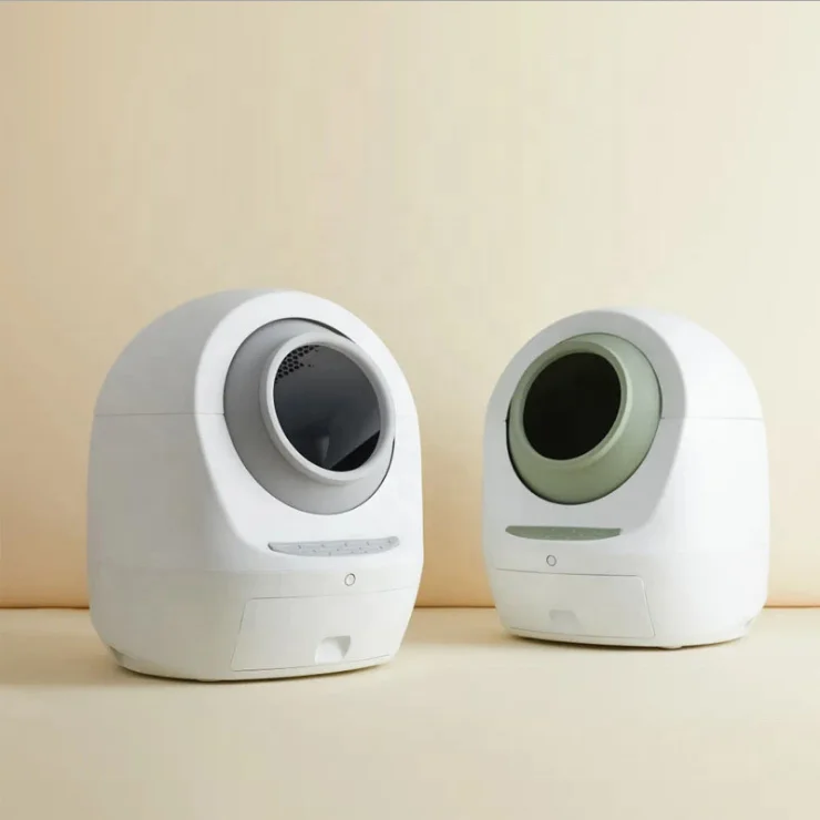 

Portable Pet Products Cleaning New Second Generation Hot Sale Robot Auto Cat Litter Box Cat Toilet Luxury