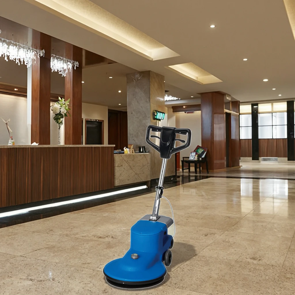 2025High-Speed Electric Burnishing Floor Polisher Blue/Grey 1500rpm 220-380v CN;GUA for Glass/Ceramic New Floor Sweeper Machine