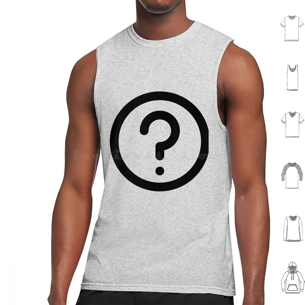 Many Questions , Wait What ? Tank Tops Print Cotton Wait What Funny Idiom Popular Culture Pop Culture Internet Meme