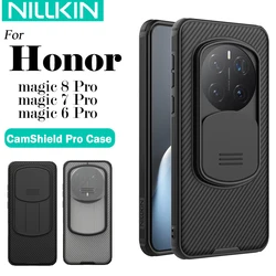 NILLKIN For Honor Magic 8 Pro Magic 7 Pro Case CamShield Pro Shockproof Slide Camera Lens Privacy Protection Back Cover