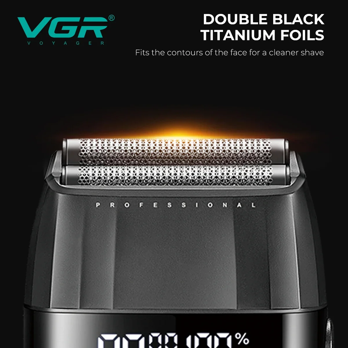VGR Hair Trimmer Professional Hair Clippers Adjustable Hair Cutting Machine 9000 RPM Cordless Clippers and Trimmers Set V-640 S3 image 3