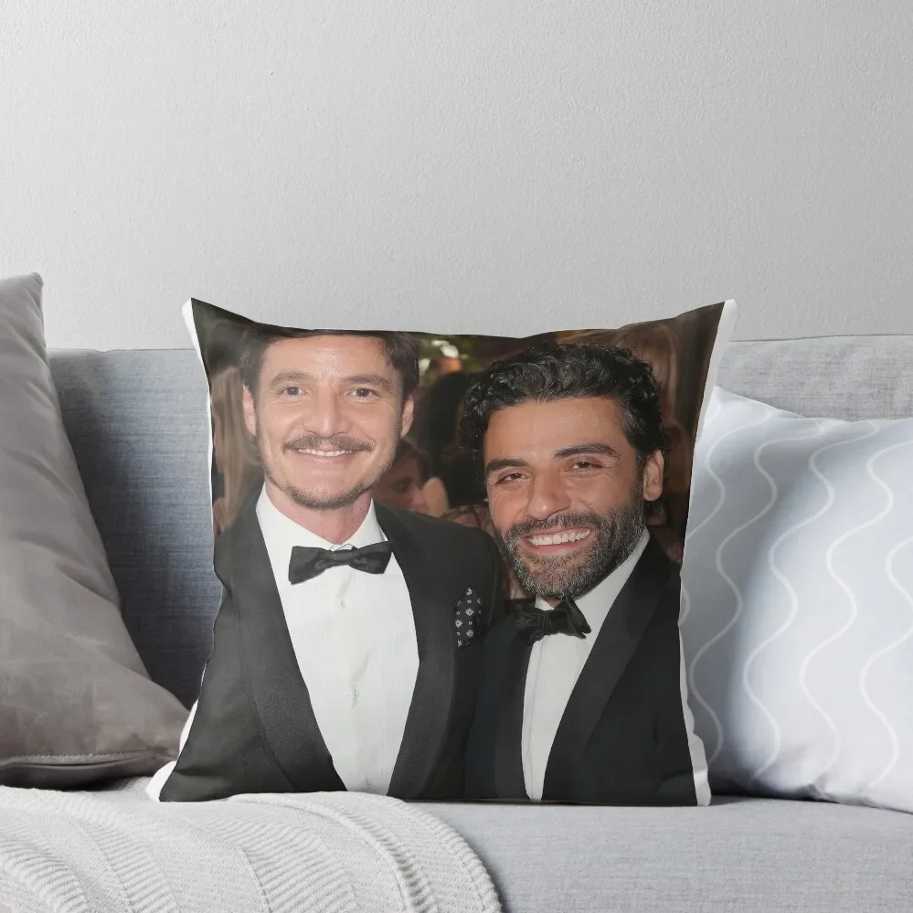 

oscar isaac & pedro pascal Throw Pillow Ornamental Pillow pillow cover christmas Christmas Covers
