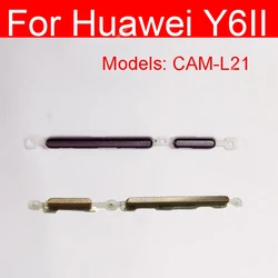 For Huawei Y6ii CAM-L21 Y6II / honor 5A Power Volume Side Button On Off Power Volume Side Keys Flex Cable Replacement Parts