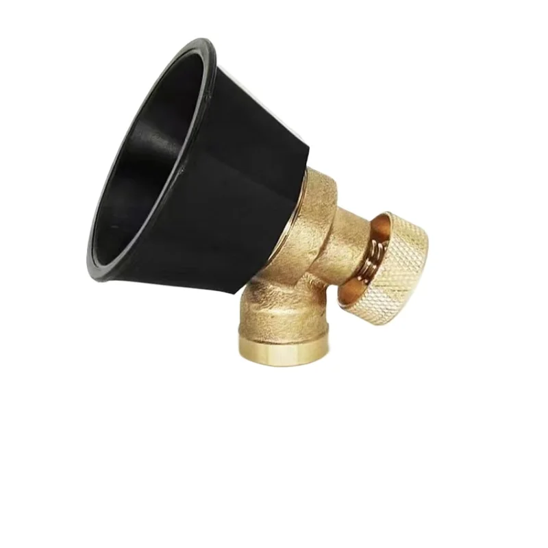 Черная циклонная насадка-распылитель, сельскохозяйственная распылительная регулируемая спринклерная головка, распылительная насадка высокого давления для тонкого распыления