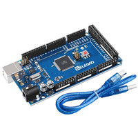 ELEGOO MEGA R3 Board ATmega 2560 + USB Cable Compatible with Arduino IDE Projects RoHS Compliant