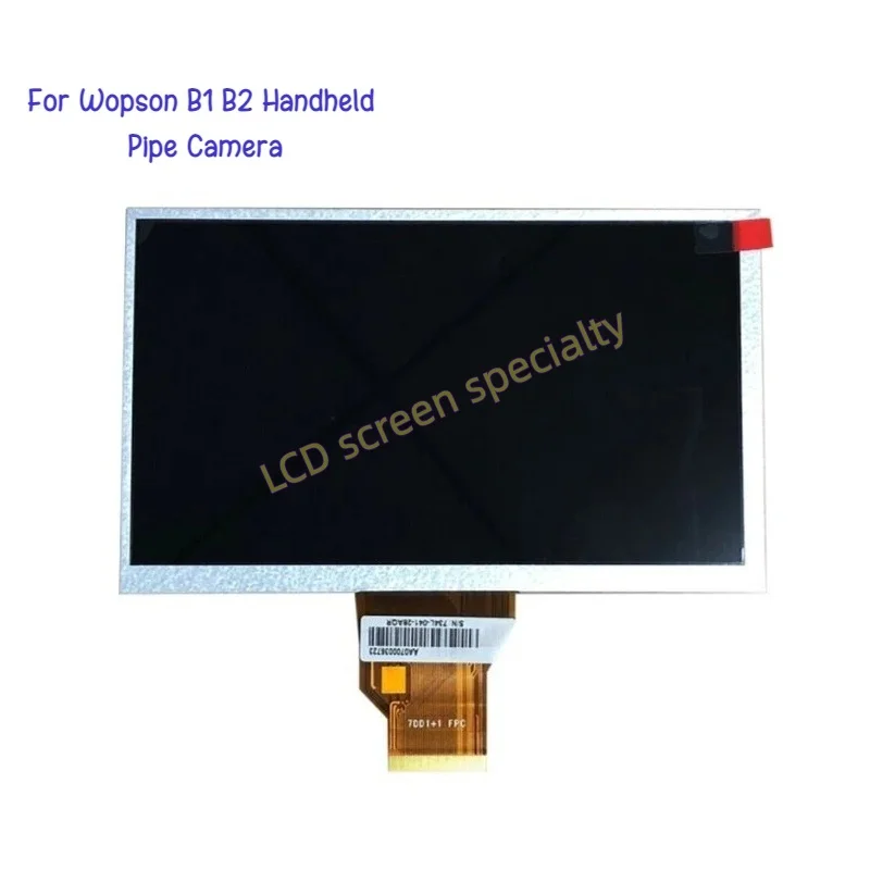 

7-inch LCD Screen for Wopson B1 B2 Handheld Pipeline Camera Monitor Replacement