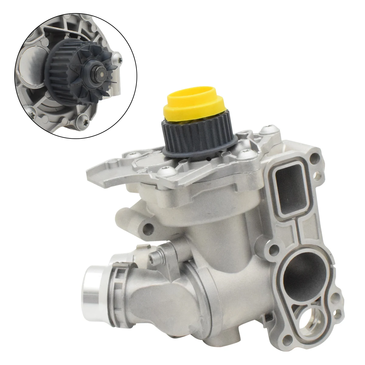 06H121026 Car Engine Coolant Water Pump Thermostat All Aluminum For Passat CC Golf Tiguan Jetta Audi A3 A4 A5 Q3 Q5 TT 1.8T 2.0T