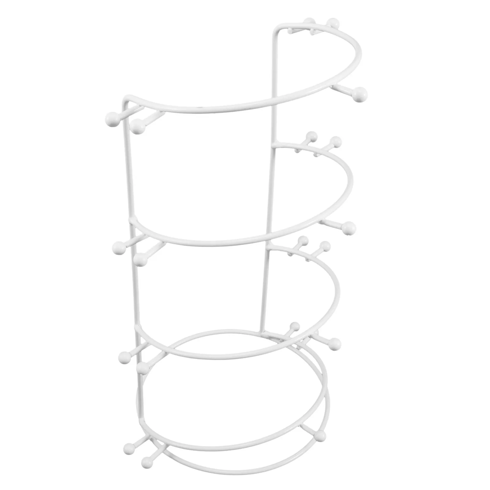 

Crown Display Stand 4 Tier Headband Display Organizer Hair Accessories Holder Jewelry Storage Rack for Women Girls