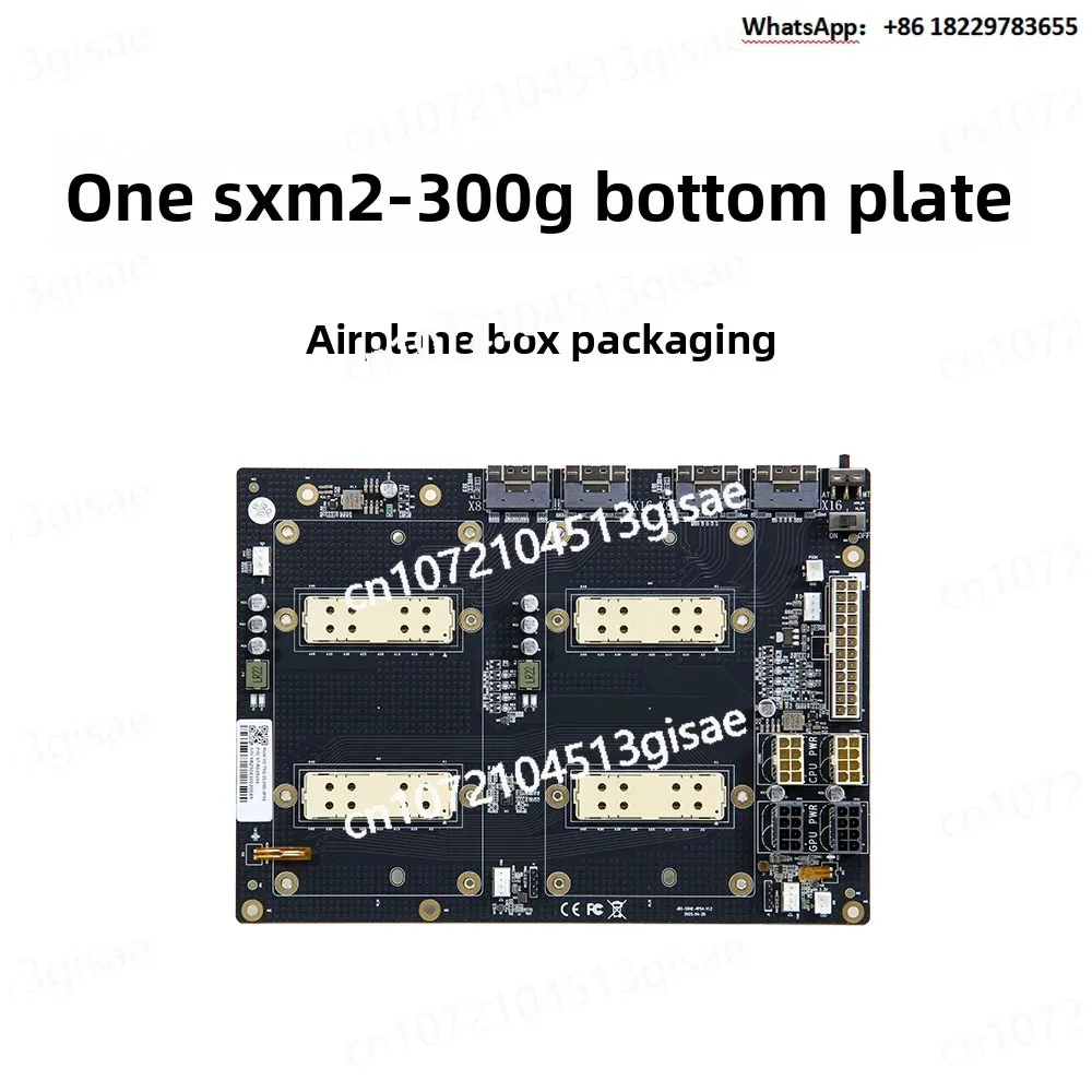 NVIDIA D100 SXM2 Interconnect AOM-SXMV إصدار مبسط، ممر ثنائي الشريحة 300G NVLink #3