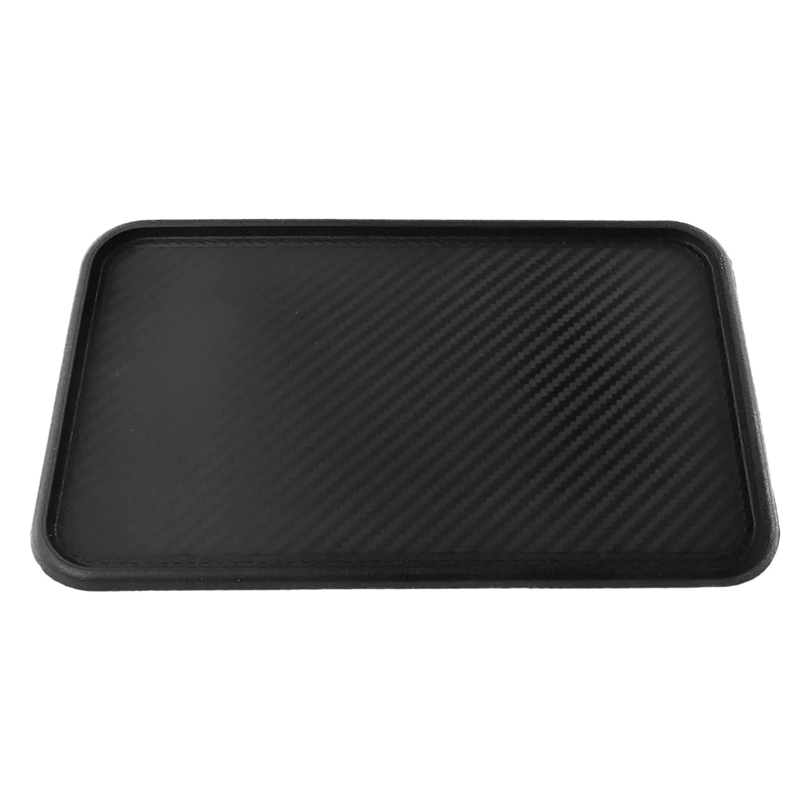 Dashboard Mat Silicone Non-Slip Storage Black Catcher Pad 200x128mm Front Replacement Kit Parts Latest Useful New