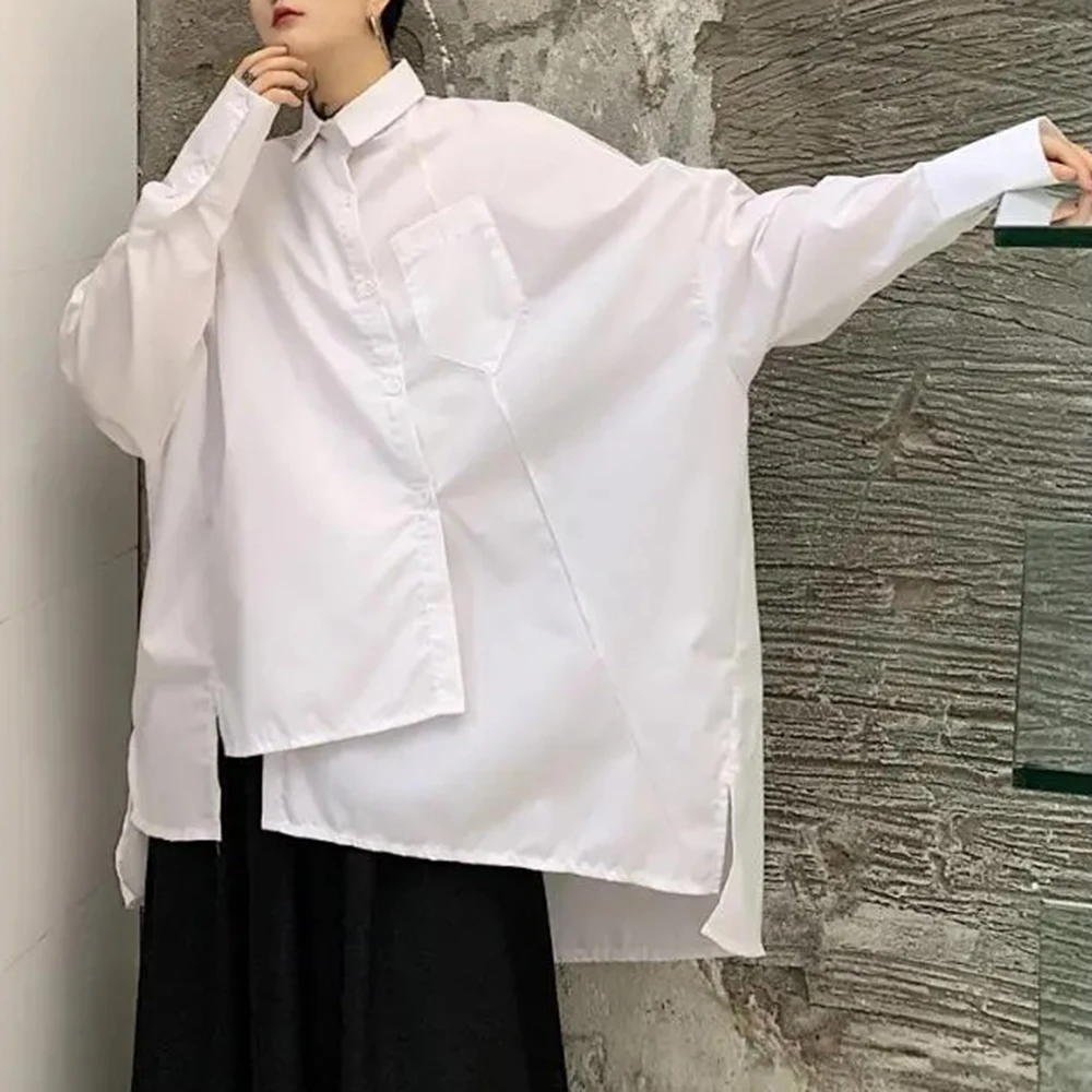 

Мужская рубашка с длинным рукавом XS-5XL, новинка весенней коллекции, в американском ретро-стиле, модная, трендовая, свободного кроя, повседневная, нишевая, для уличной моды