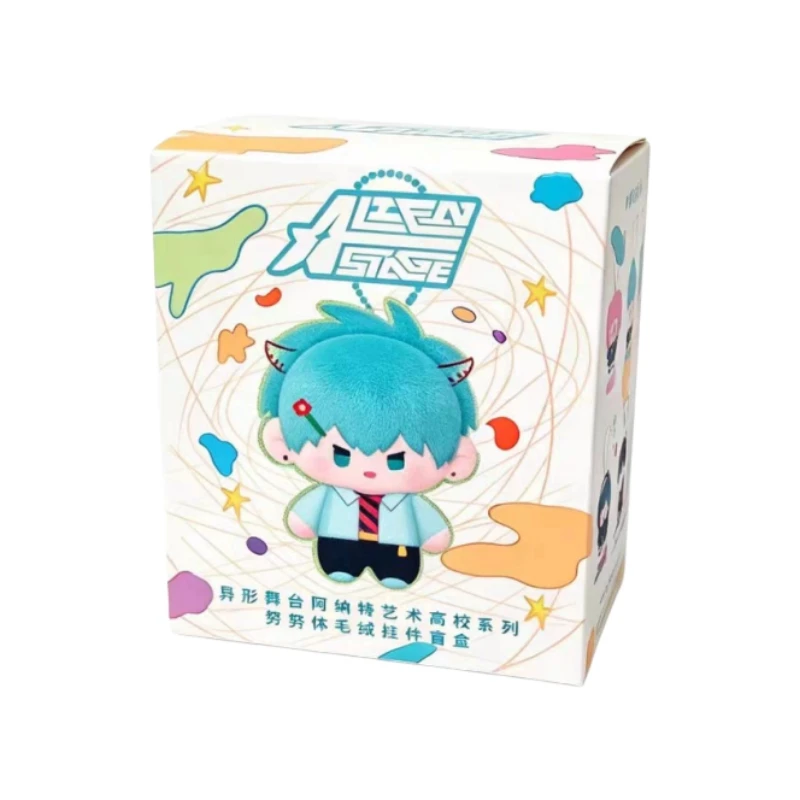 Genuine Hot Selling Alien Stage Anat Art High School Nunu Figure Blind Box Charms Cute Anime Character Pendant Bag Decor Toys image 3