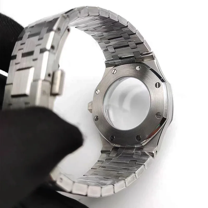 

42MM Watch Case Full Kit Multifunctional Watch Accessories Fit 2813/8215 Movement