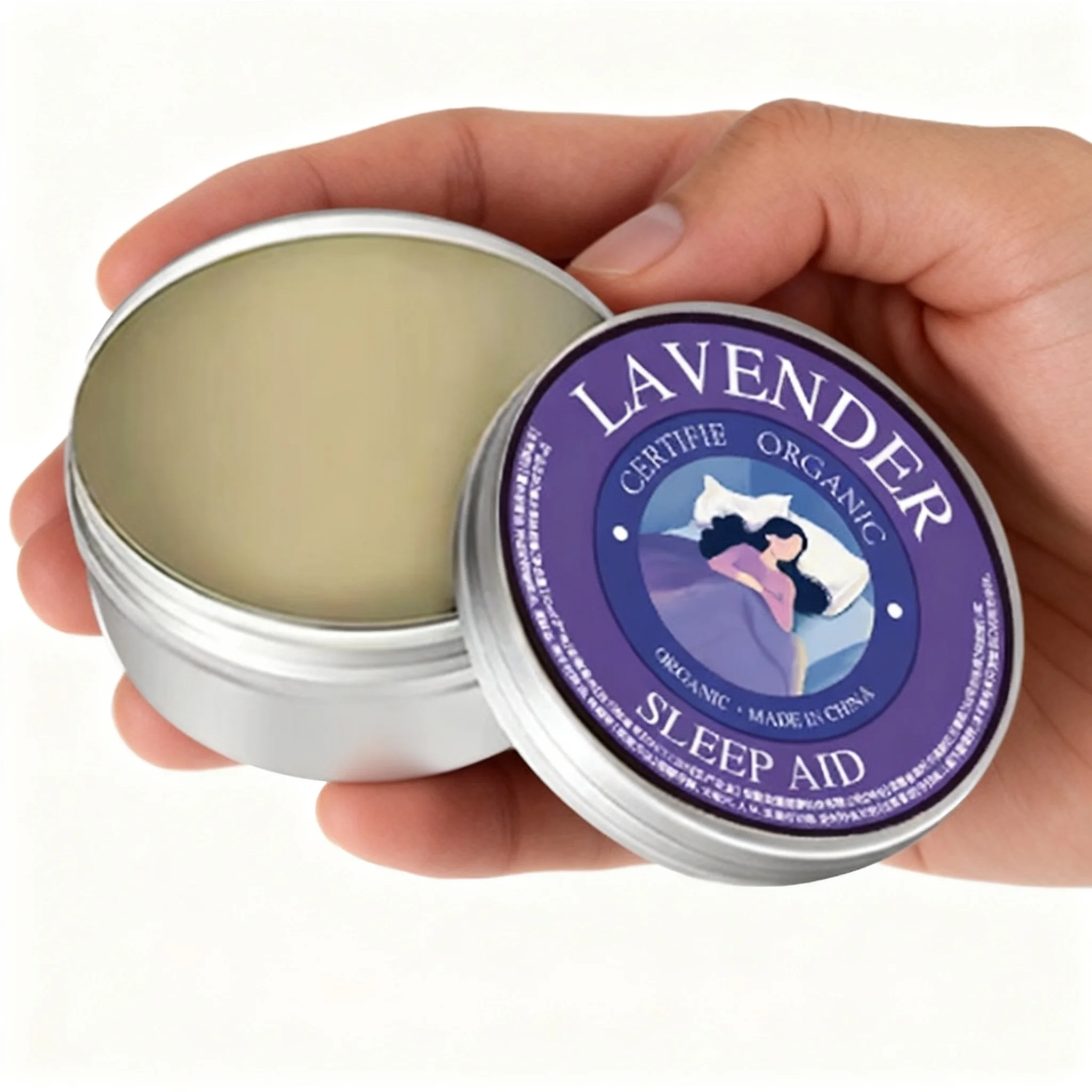 Lavender Sleep Cream Deep Moisturizing And Long-lasting Fragrance Natural Plant Ointment 30ml Essential Night Cream 1pcs 2026