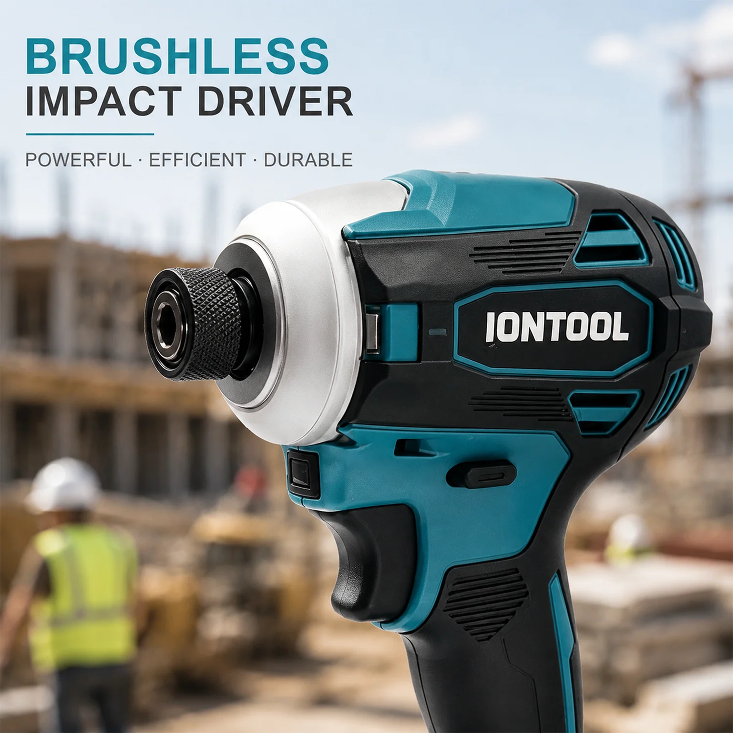 IONTOOL Durable DTD172 Cordless Impact Driver 180N For High‑load Screw Driving Construction Hardware Mounting Power Tool