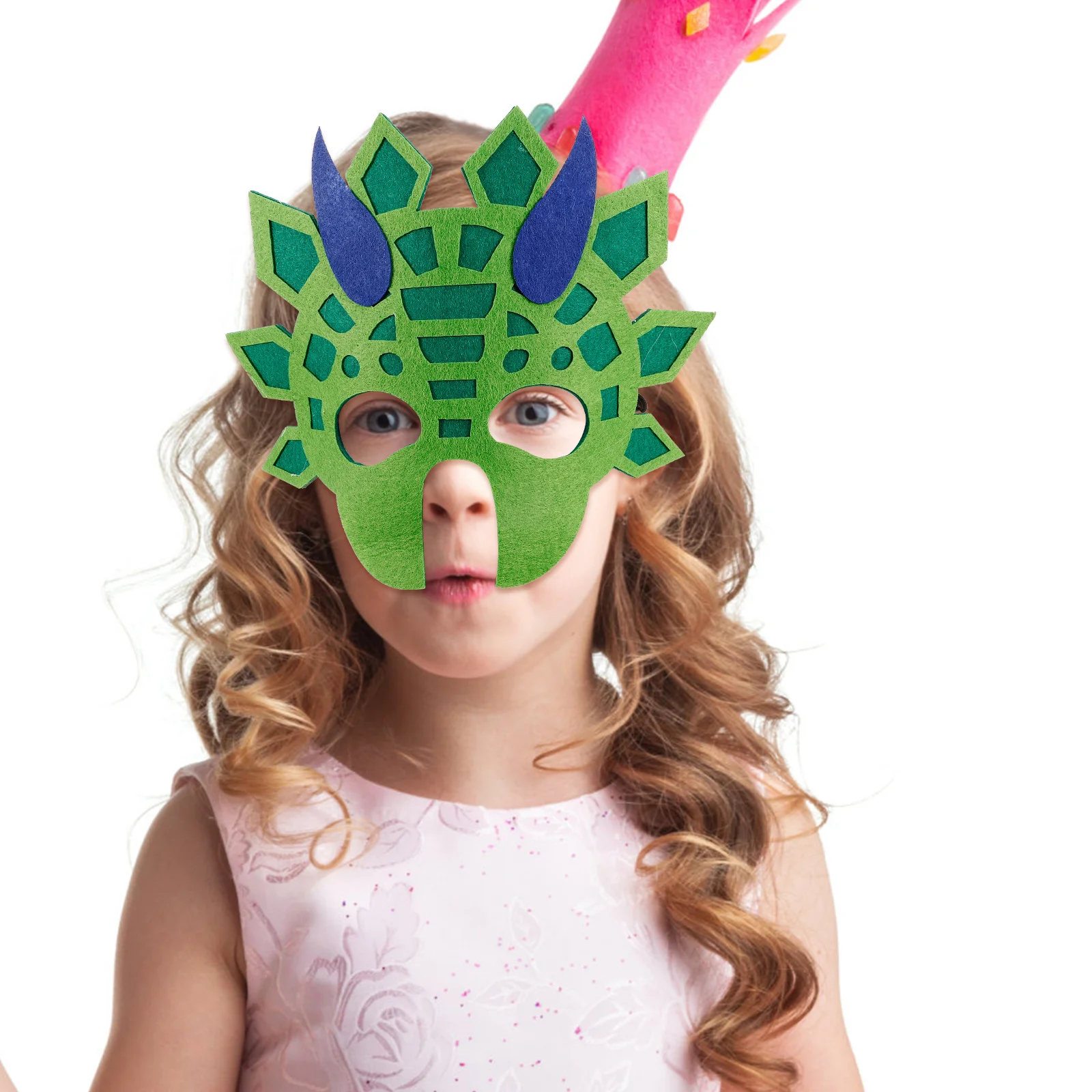 

1 Set Mask Tail Kids Party Costume Birthday Supplies Cosplay Animal Mask Birthday Decorations Kids Masks Cartoon Costume Role