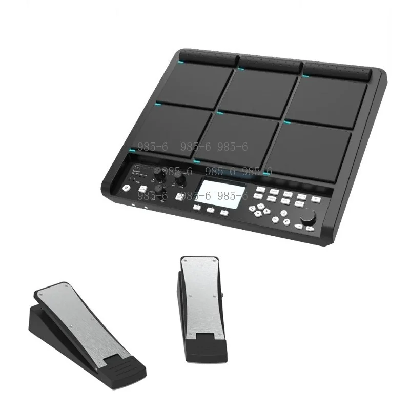 Portable electronic drum PD708, electronic music sampling strike pad for stage performance