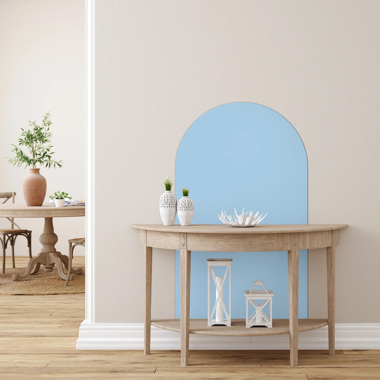 Selbstklebende Weiche Magnetische Bogenförmige Whiteboardtafel, Kinderzimmer-Dekoration und Lernschreibtafel – Detail 8
