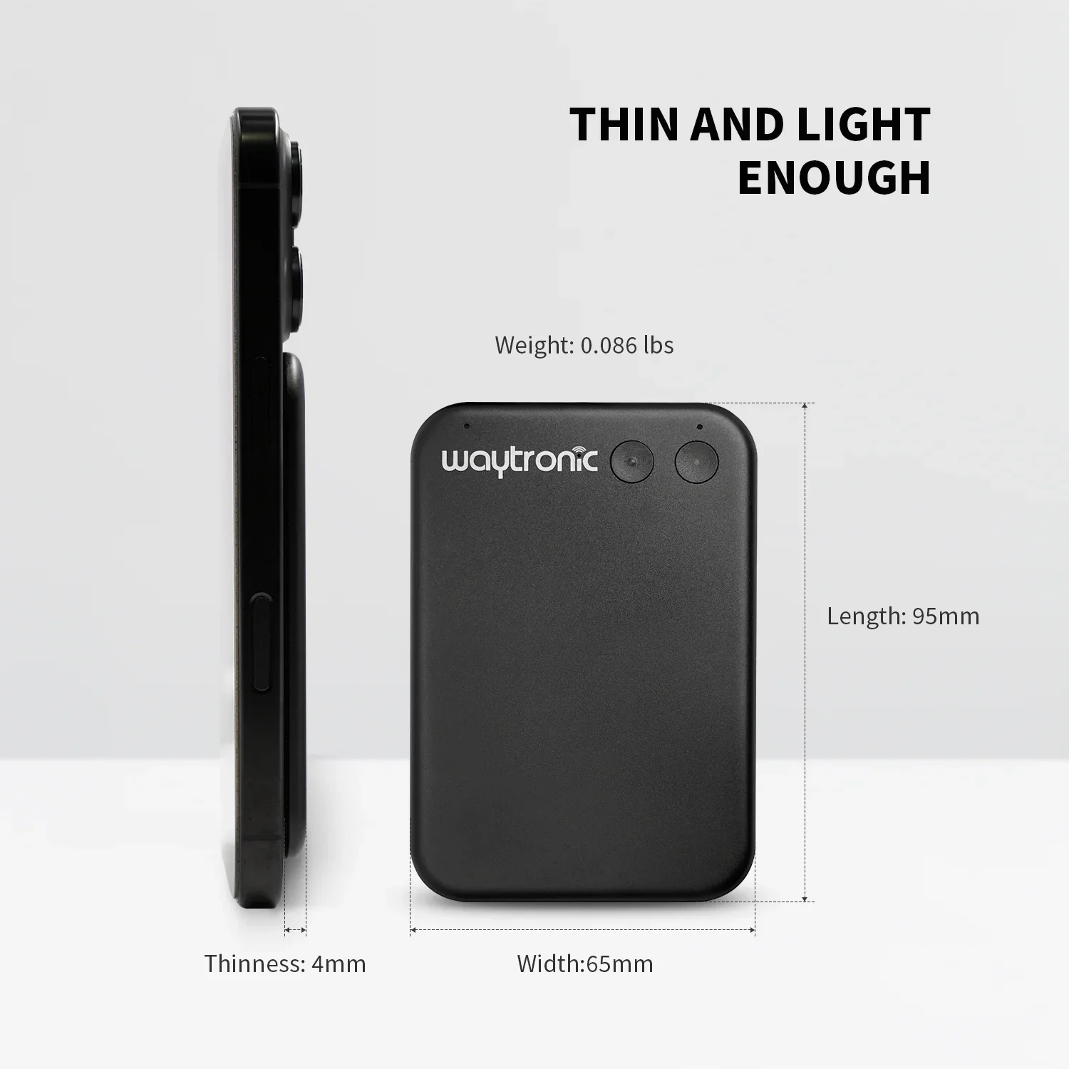 Neueste AI App Smart Magnet Diktiergerät Telefonanruf Aktivierter Diktiergerät mit Sprachübersetzung und Summarize MP3-Audioformat