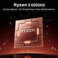ACEMAGIC AMD Ryzen 9 6900HX Gaming Laptop 16 Inch IPS Display 16GB LPDDR5 512GB NVMe SSD Radeon 680M Graphics Windows 11 Pro WiF 3