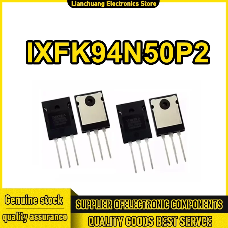 

5PCS IXFK94N50P2 500V 94A TO-264 High power MOS field effect transistor