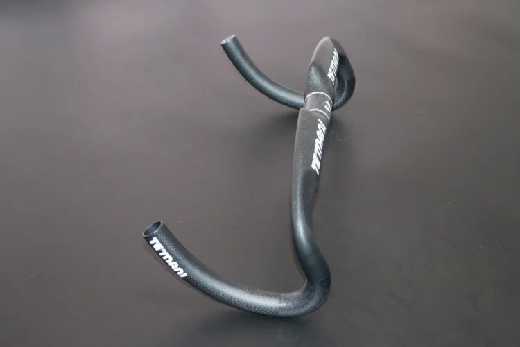 New TEMANI Full Carbon ADH Compact Drop Handlebar 400/420/440mm Ultralight Small Curve Road Racing Bike Upgrade Parts