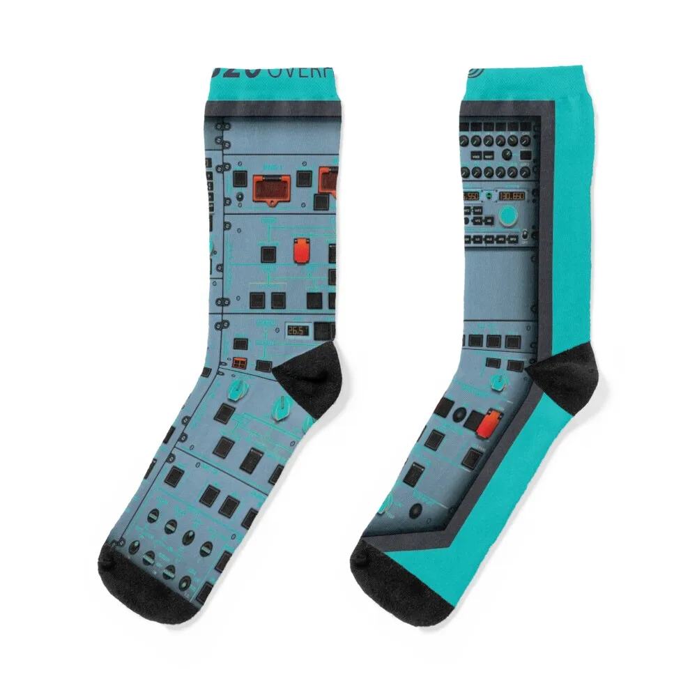 AIRBUS A320 OVERHEAD PANEL Socks sports and leisure with print Thermal man winter Crossfit Socks Man Women's
