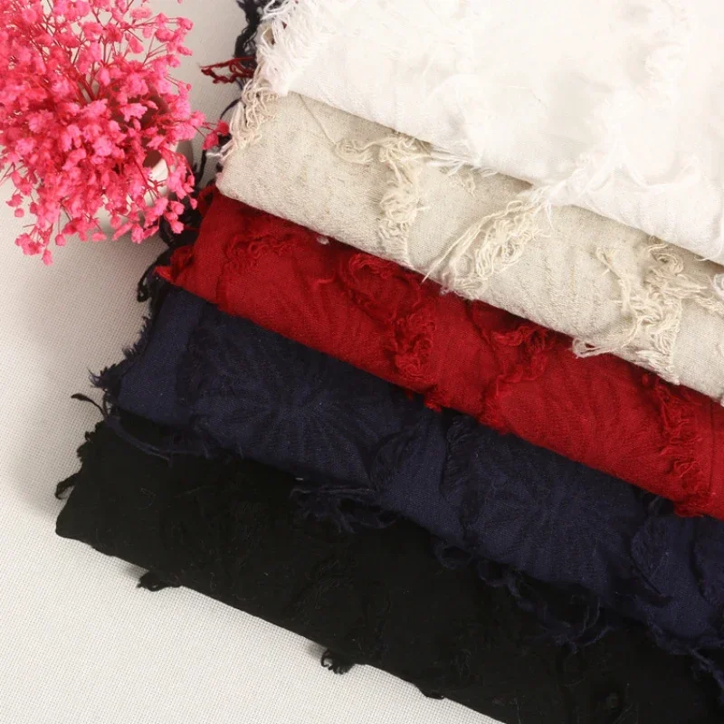 

Поставки от производителя, конопля, хлопок, большой мир, жаккардовая ткань, куртка с цветочным узором, домашний текстиль, ткань для подушек 193456