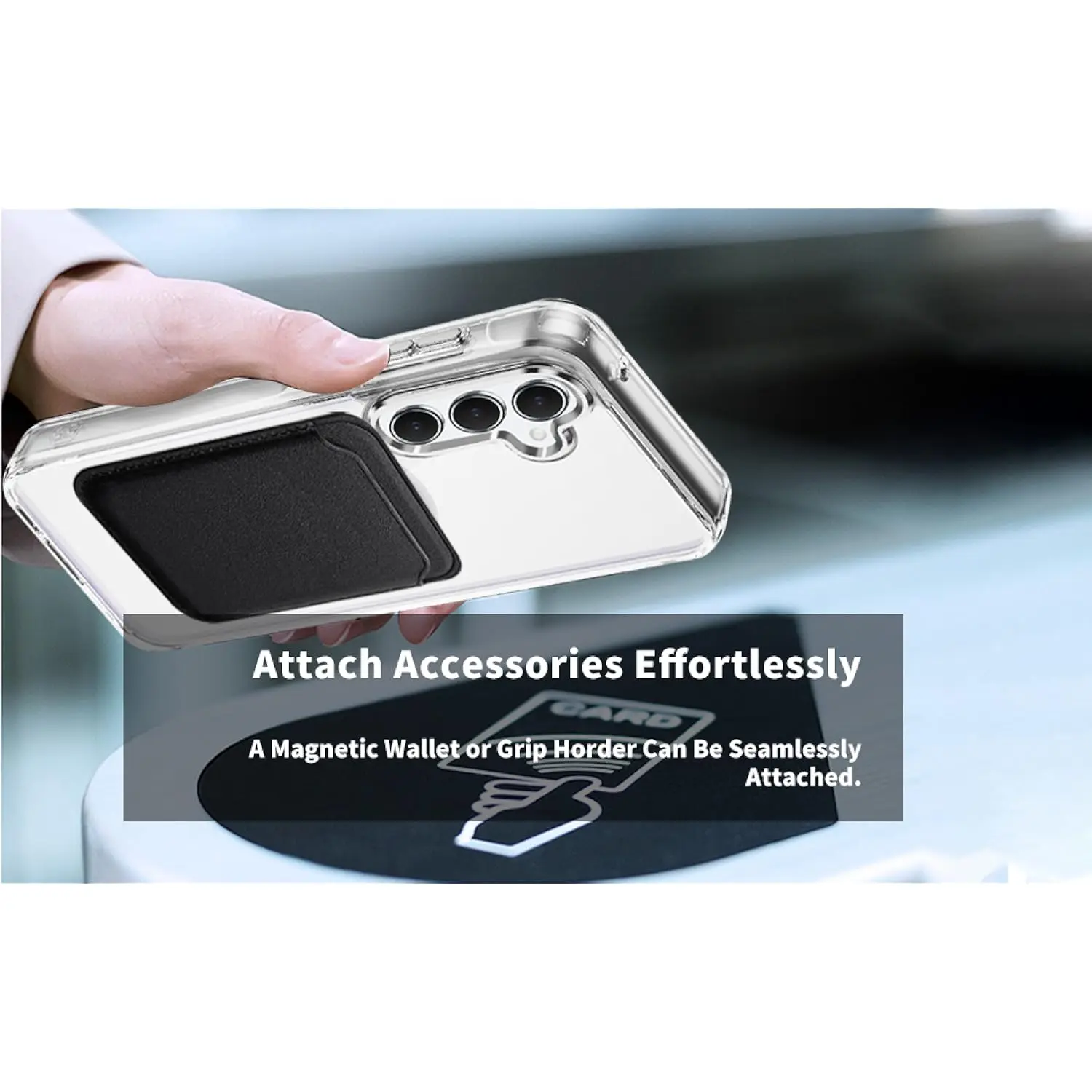 Transparente TPU-Handyhülle mit Magnetischem Stoßschutz für Samsung Galaxy A57 A37 A17 A56 A55 A35 A15 A54 A16 – Detail 8