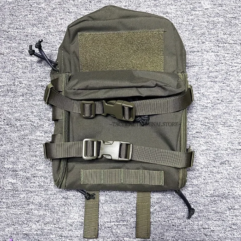 Tactical Hydration Pack Plate Carrier Molle Backpack Back Panel Airsoft Accessories Mini Pouch Outdoor Hunting Sports Water Bag image 5