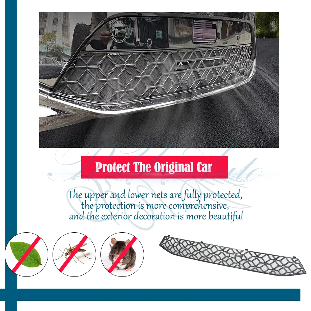 شبكة مصبغة السيارة لـ Avatr 11 2022 2023 2024 2025 2026 المصد الأمامي المضاد للغبار حماية مصبغة الديكور منصات اكسسوارات السيارات