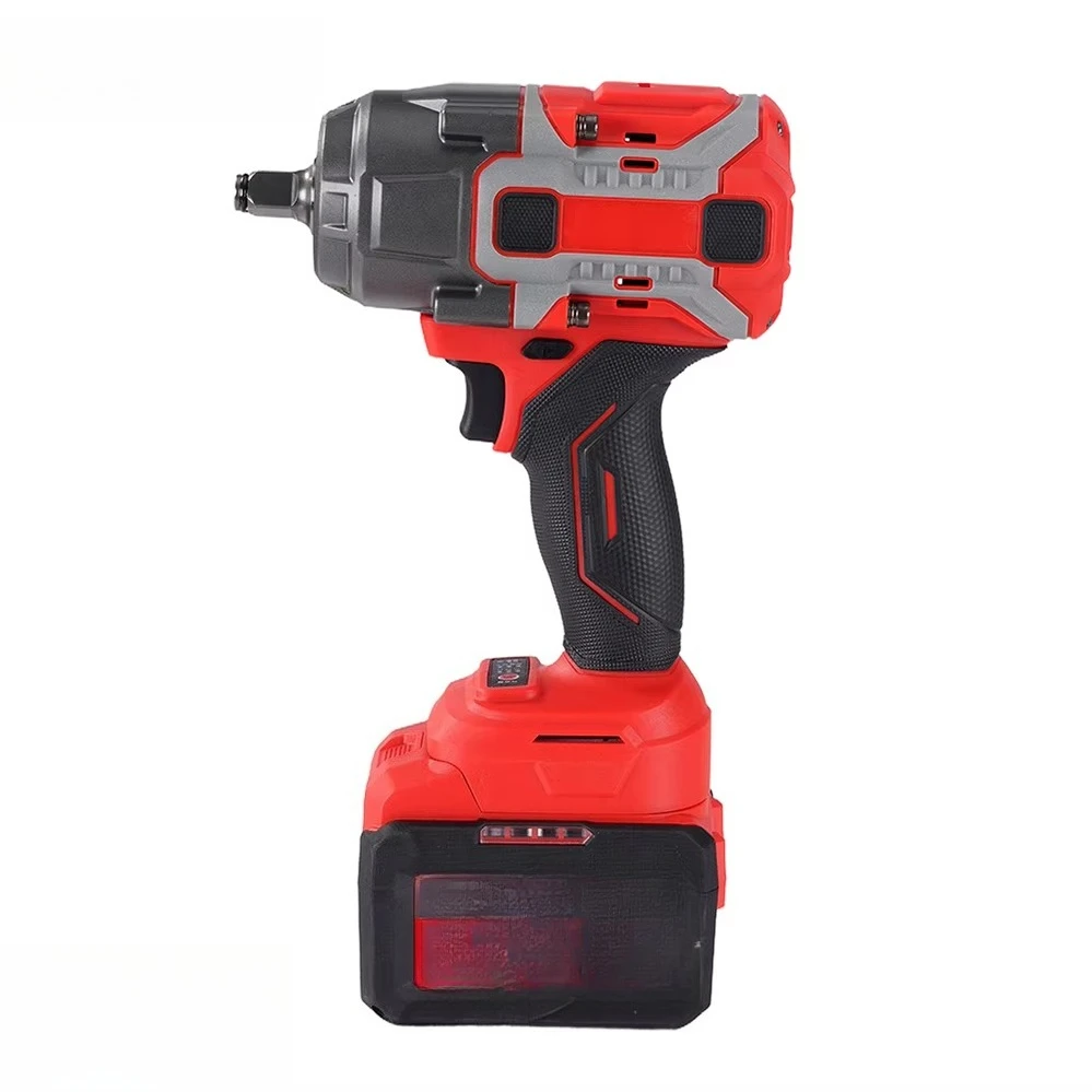 

High Torque 1000N.m Brushless Cordless Impact Wrench Set 21v Automotive Industry Power Tools Battery Powered