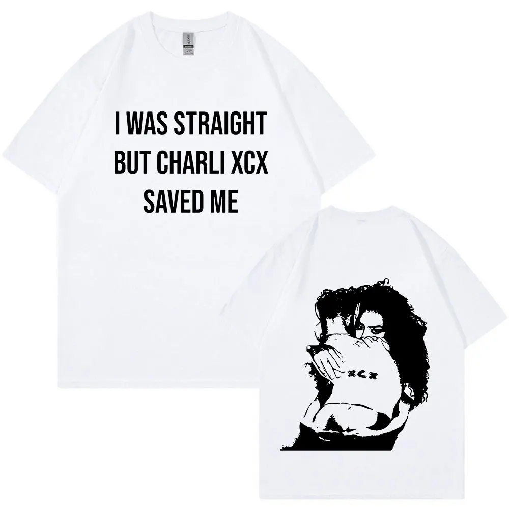 Charli Xcx Brat Graphic T Shirt Men Women Clothing Harajuku Hip Hop T-shirt 100% Cotton Short Slevee T-shirts Couples Streetwear