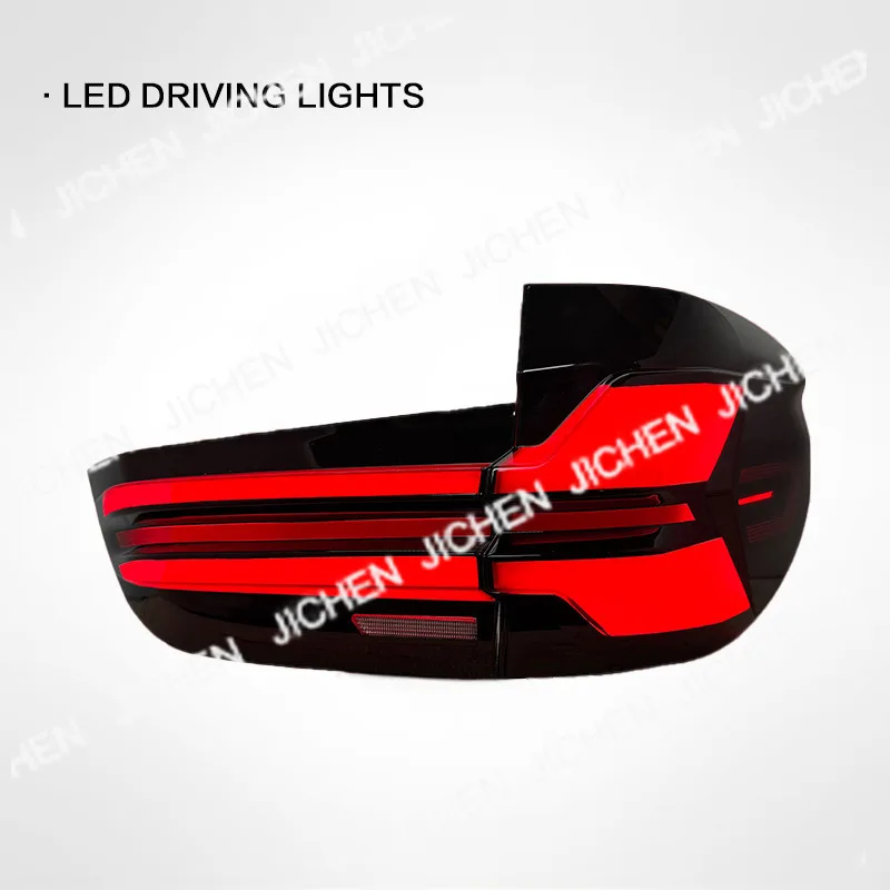 Suitable For 14-18 BMW X5 Taillight Assembly F15 Modified G05 LED Running Lights, A Pair Of Running Water Turn Signals