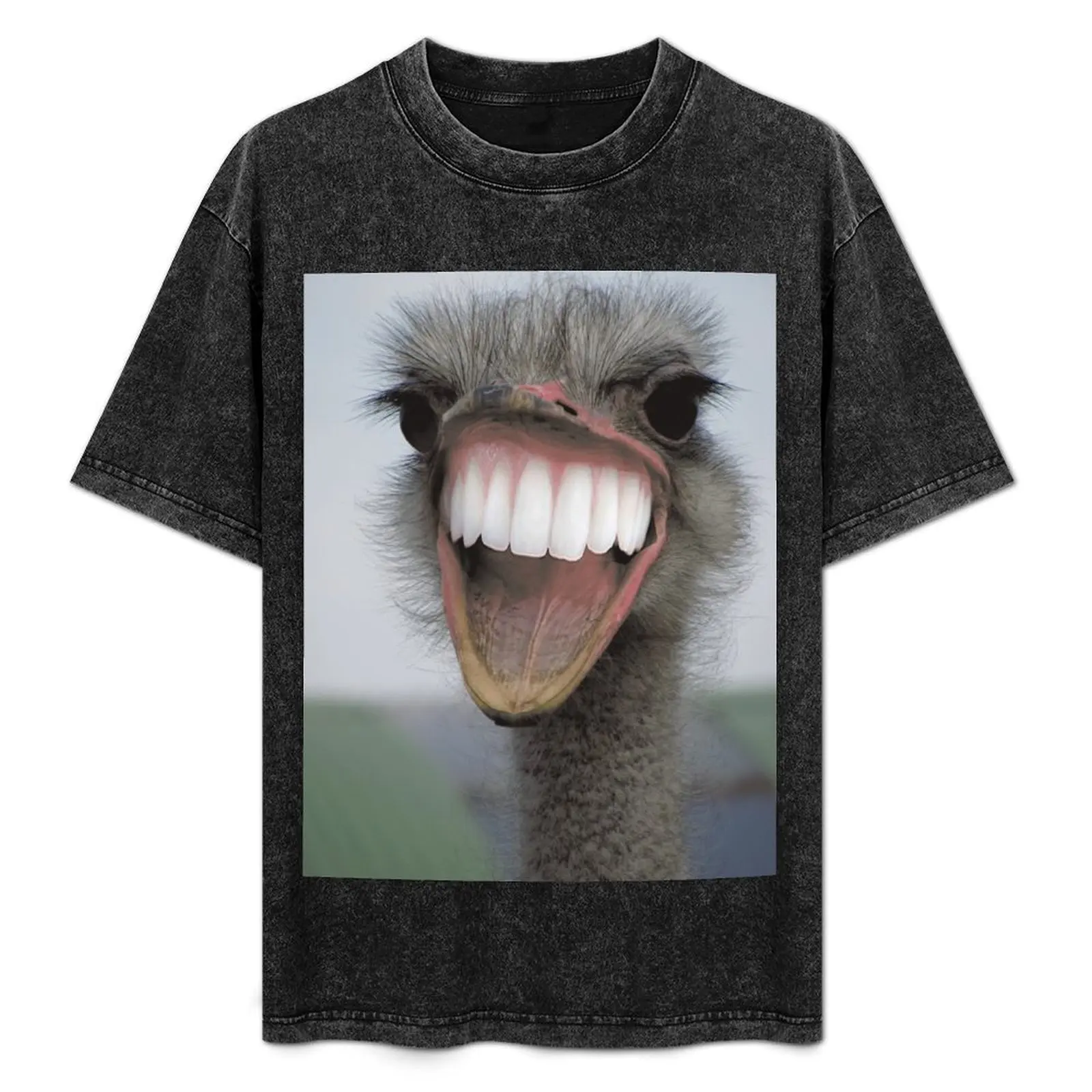 

Ostrich Teeth T-Shirt funny costumes affliction shirts men t shirts