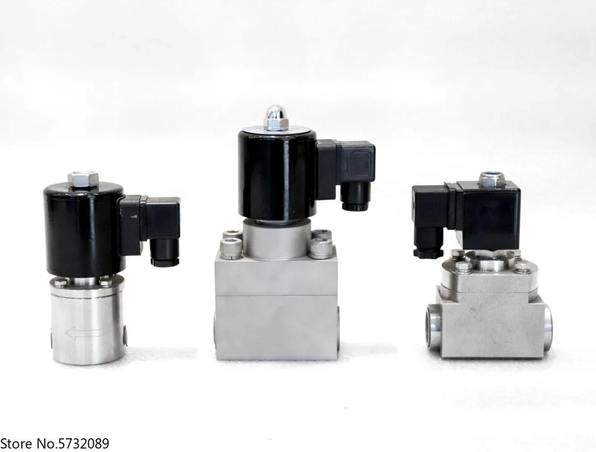 Water gas oil explosion-proof high-temperature and high-pressure 1234560Mpa steam gas liquid nitrogen manual solenoid valve