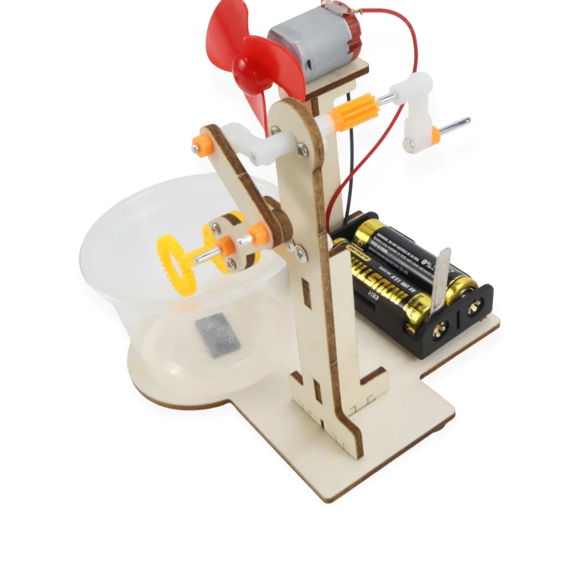 آلة فقاعات خشبية مصنوعة يدويًا، لعبة تجربة علمية يمكنك صنعها بنفسك، مجموعة تعليمية للأطفال من سن 6 سنوات فما فوق، هدية مشروع المدرسة #6