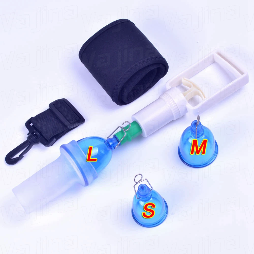 Pure Physical Penile Exerciser Dick Extender Vacuum Pump Penis Enlargement Belt Penis Stretcher Medical Enlarger Cup