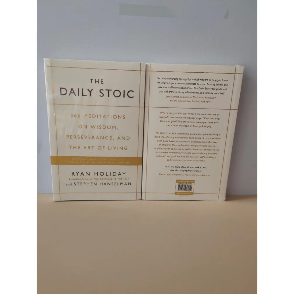 The Daily Stoic بقلم Ryan Holiday 366 Meditations on Wisdom Perseverance and the Art of Living Book Libros #6