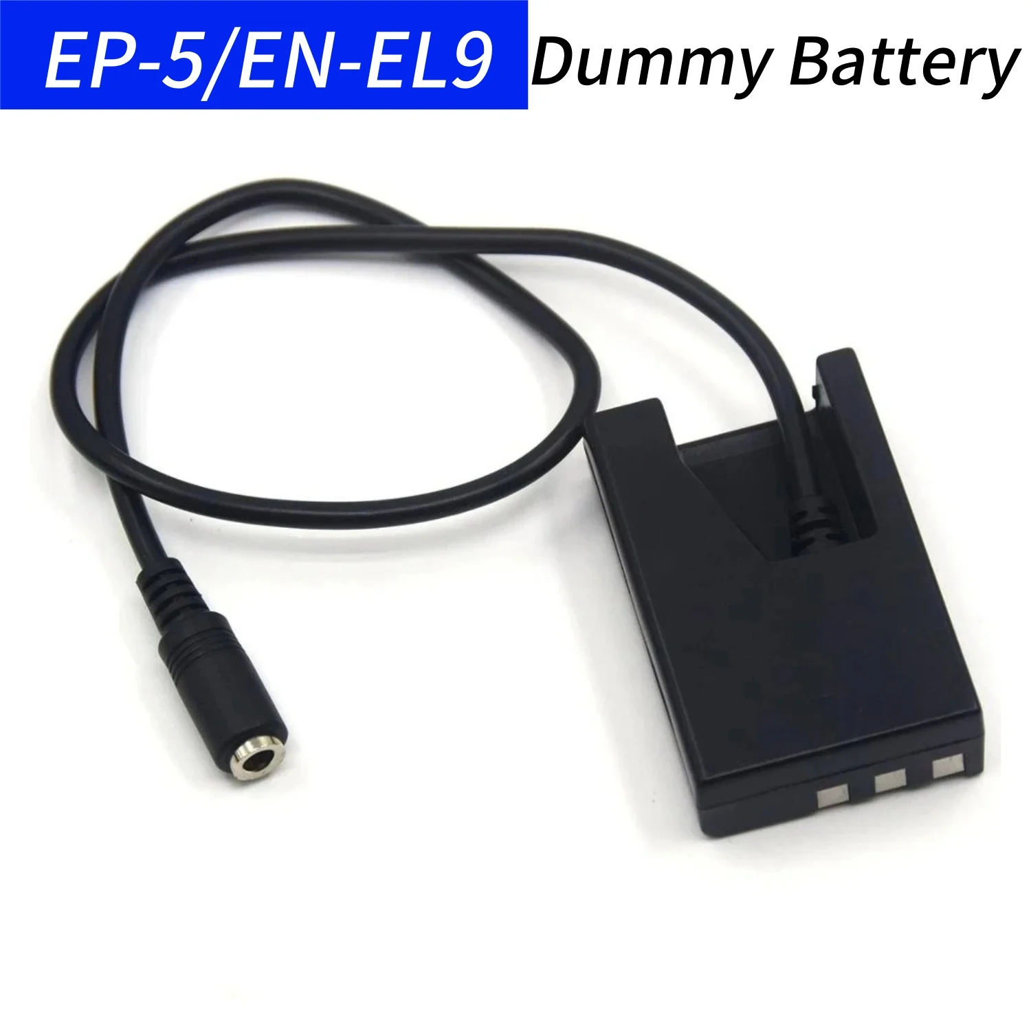 

EN-EL9 Dummy Battery EP-5 DC Coupler Fit for Nikon D40 D40X D60 D3000 D5000 Camera