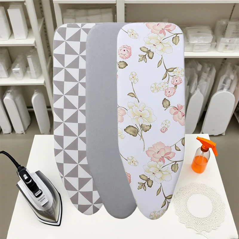 90x30cm Cotton Ironing Board Cover with Thick Blanket Pad Resistant to Scorching Padded Cleaning Tool for Home Organization
