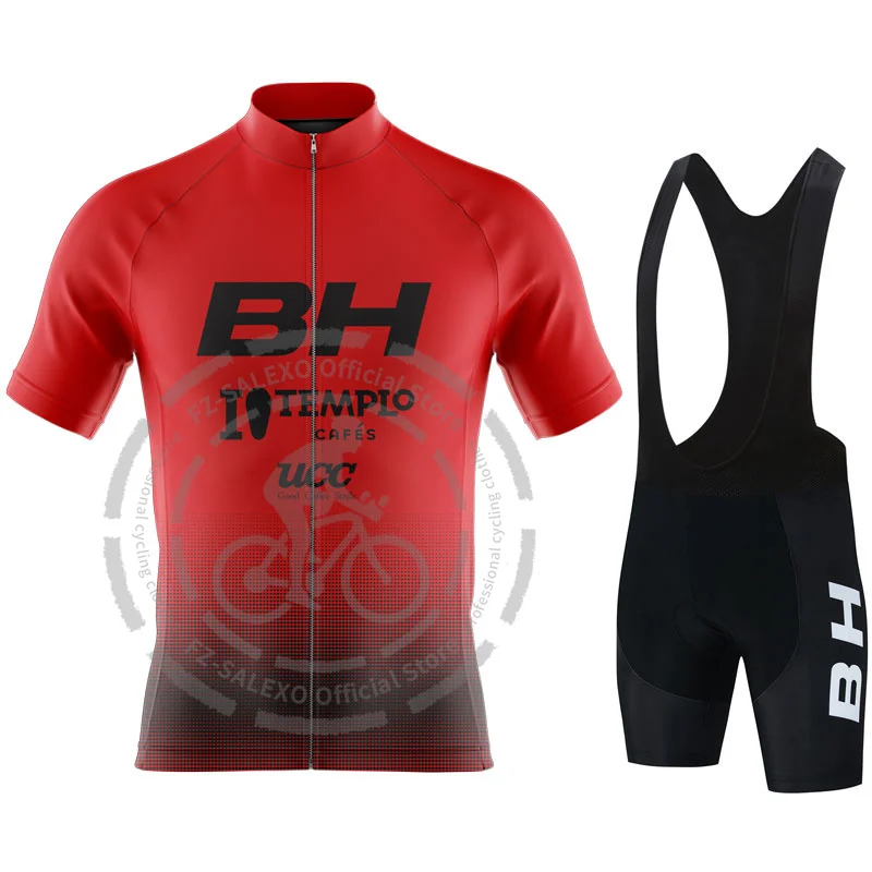 2024 BH Maglia da ciclismo Set manica corta per uomo Anti-UV Maglia da ciclismo Set Bicicletta Estate Ropa Ciclismo Abbigliamento da ciclismo