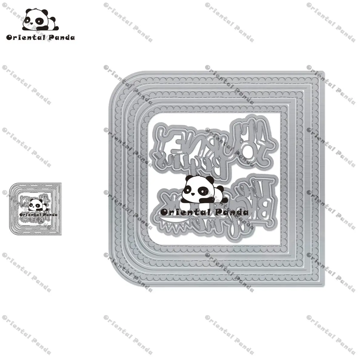 

Metal Cutting Mold for Scrapbook, Exquisite Box Mold Group, New, 2022