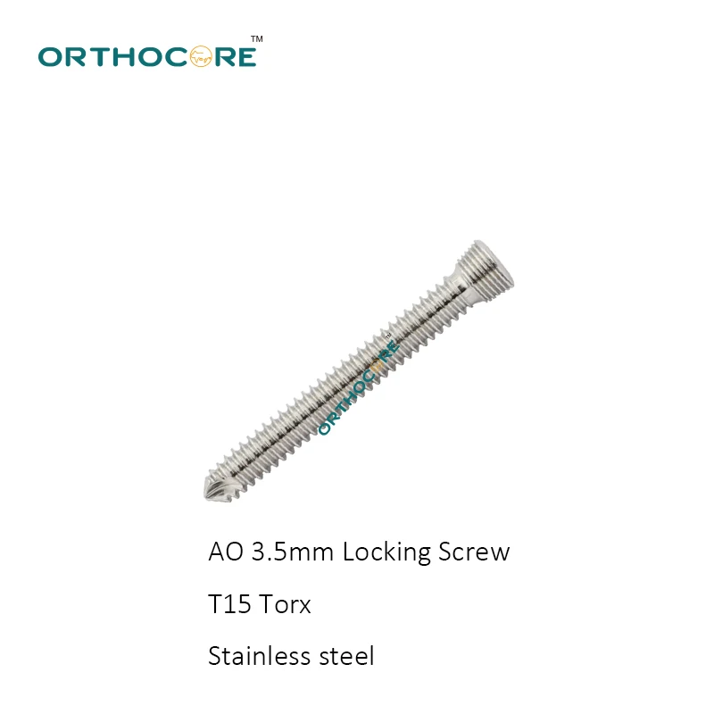 3.5mm Stainless steel Locking Screws LCP Veterinaria Pets Orthopedic Sugical Instruments Tools Medical Supplies and Equipments