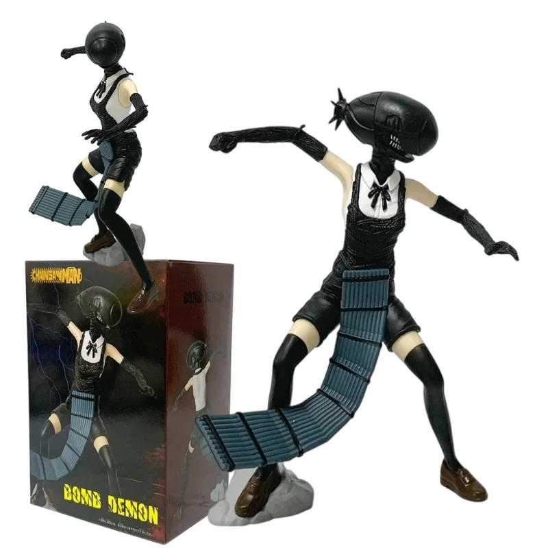 18,5cm Anime Chainsaw Man Actionfigur Kettensägen-Dämon Reze Schönheit Mädchen Sammlermodell Puppe Spielzeug