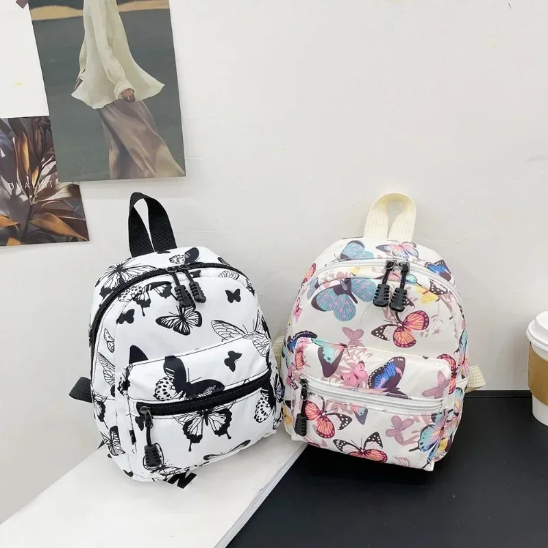 Japanese Cute and Quirky Cow Spotted Large Capacity Leisure Travel Backpack with College Style Sweet and Fresh Canvas Backpacks