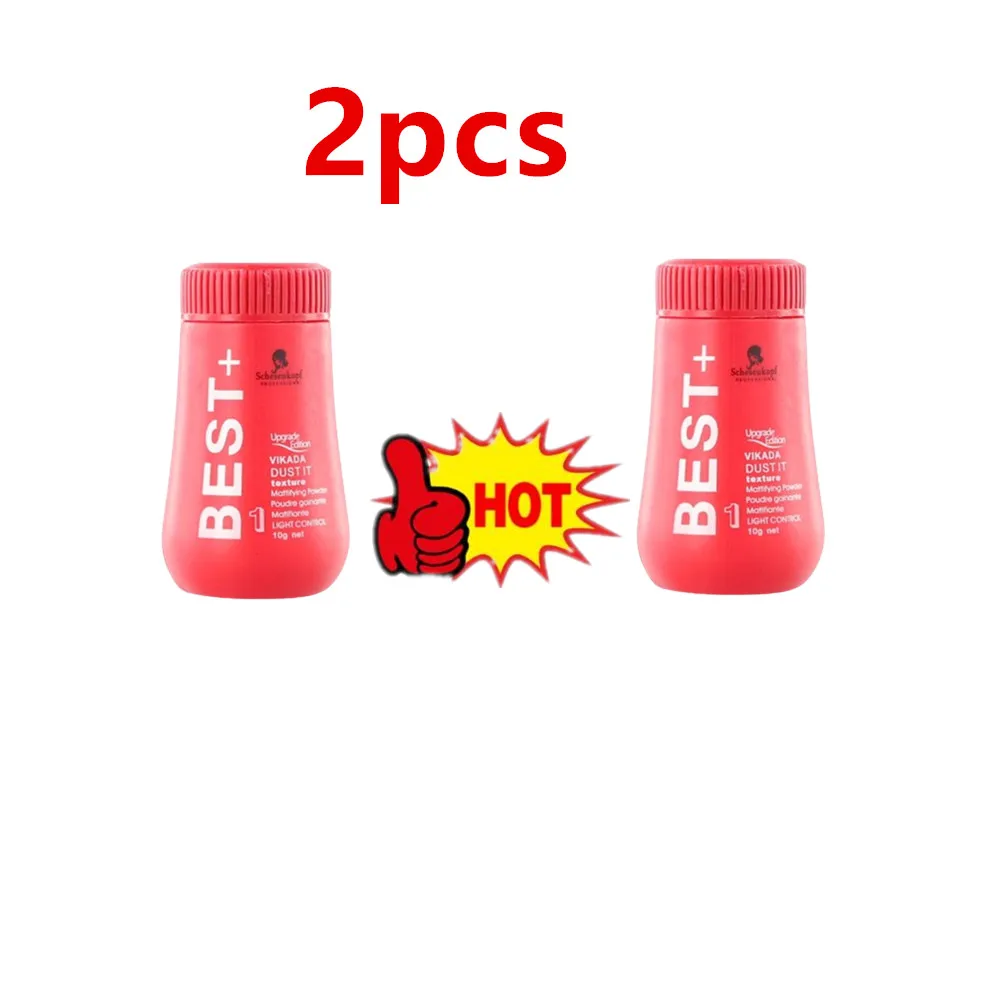 2 uds 10g polvo de pelo esponjoso inmediatamente Visual aumentar el volumen del cabello sin polvo de lavado control de aceite estilismo Unisex matificante