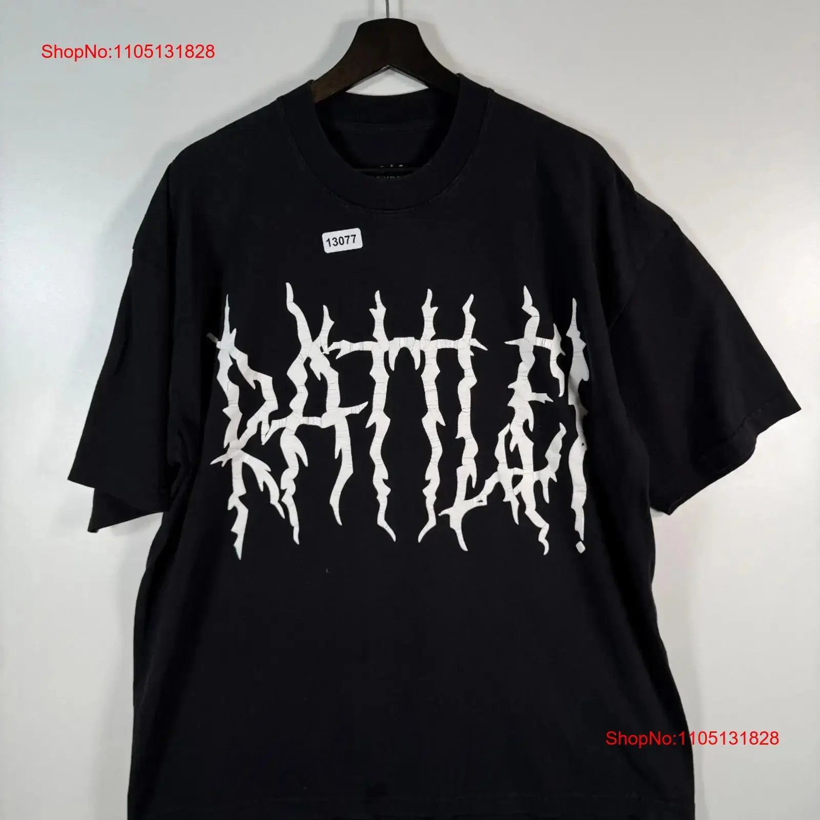 الارتفاع العبادة رجل حشرجة الموت مفتوحة القبر تي شيرت أسود Sz XL 24 5x30 خمر غسلها امتدت الرسم تنفس تنوعا